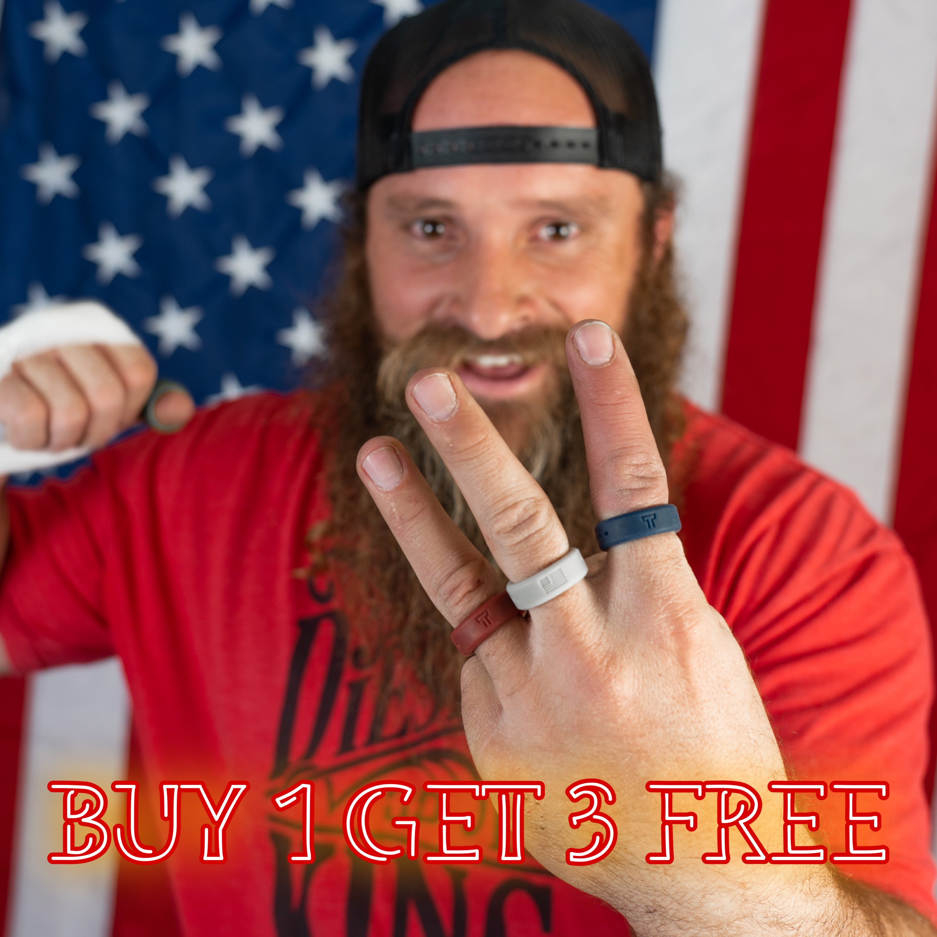 Buy 1, Get 3 FREE Ring Bundle – TUFFRING