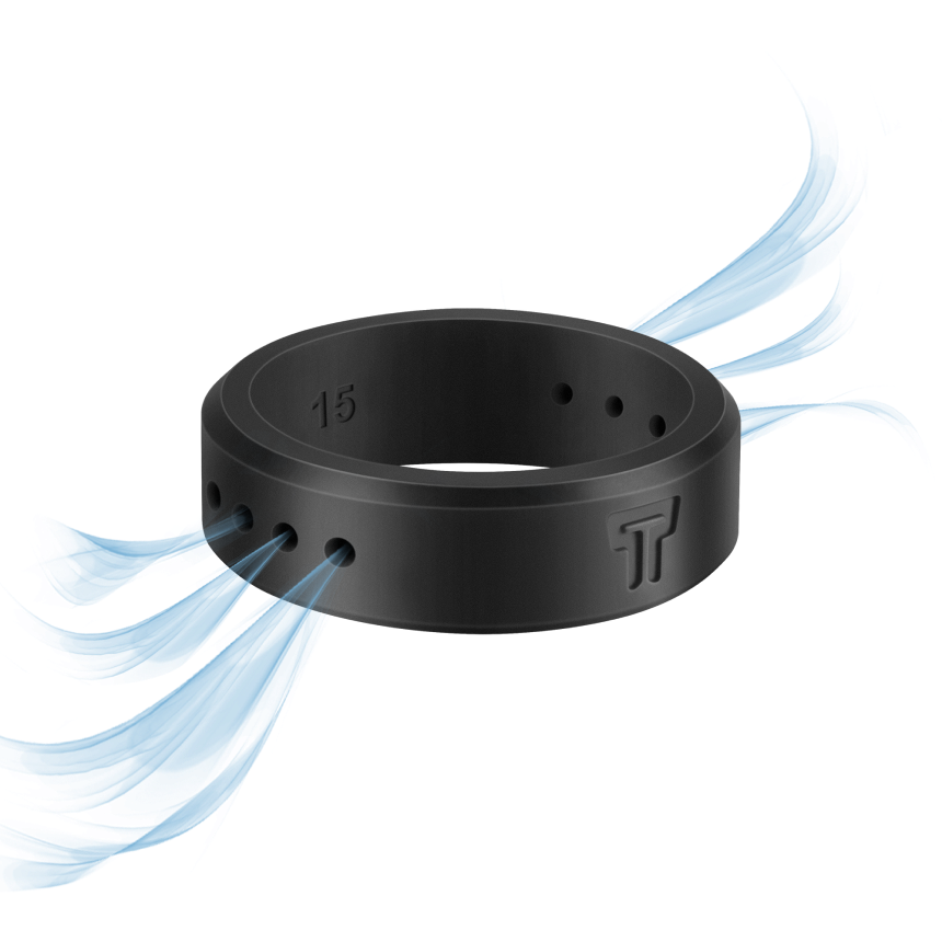 AIR FLOW SYSTEM<br>KEEPS HANDS COOL