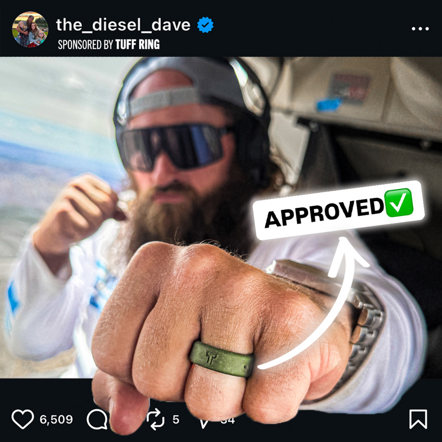 Tuff Ring Buy 1 Get 2 FREE Bundle 3-Pack Value Bundle Limited-Edition