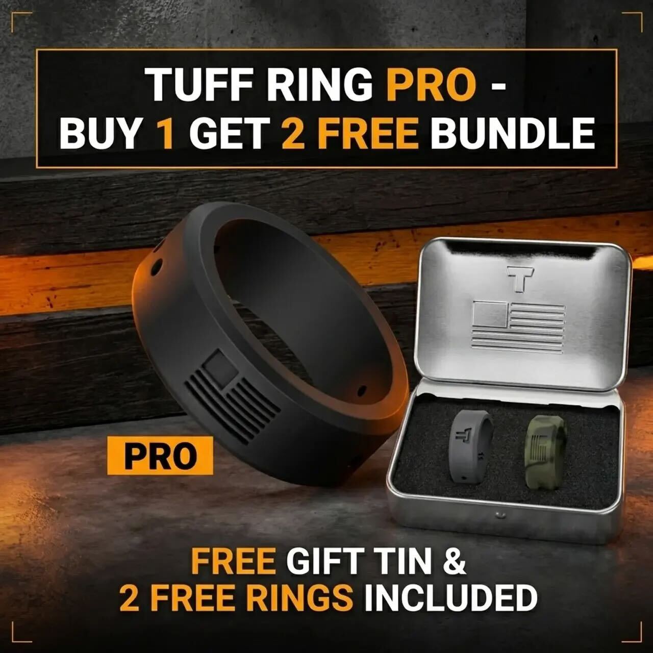 Tuff Ring Pro - Buy 1 Get 2 free bundle