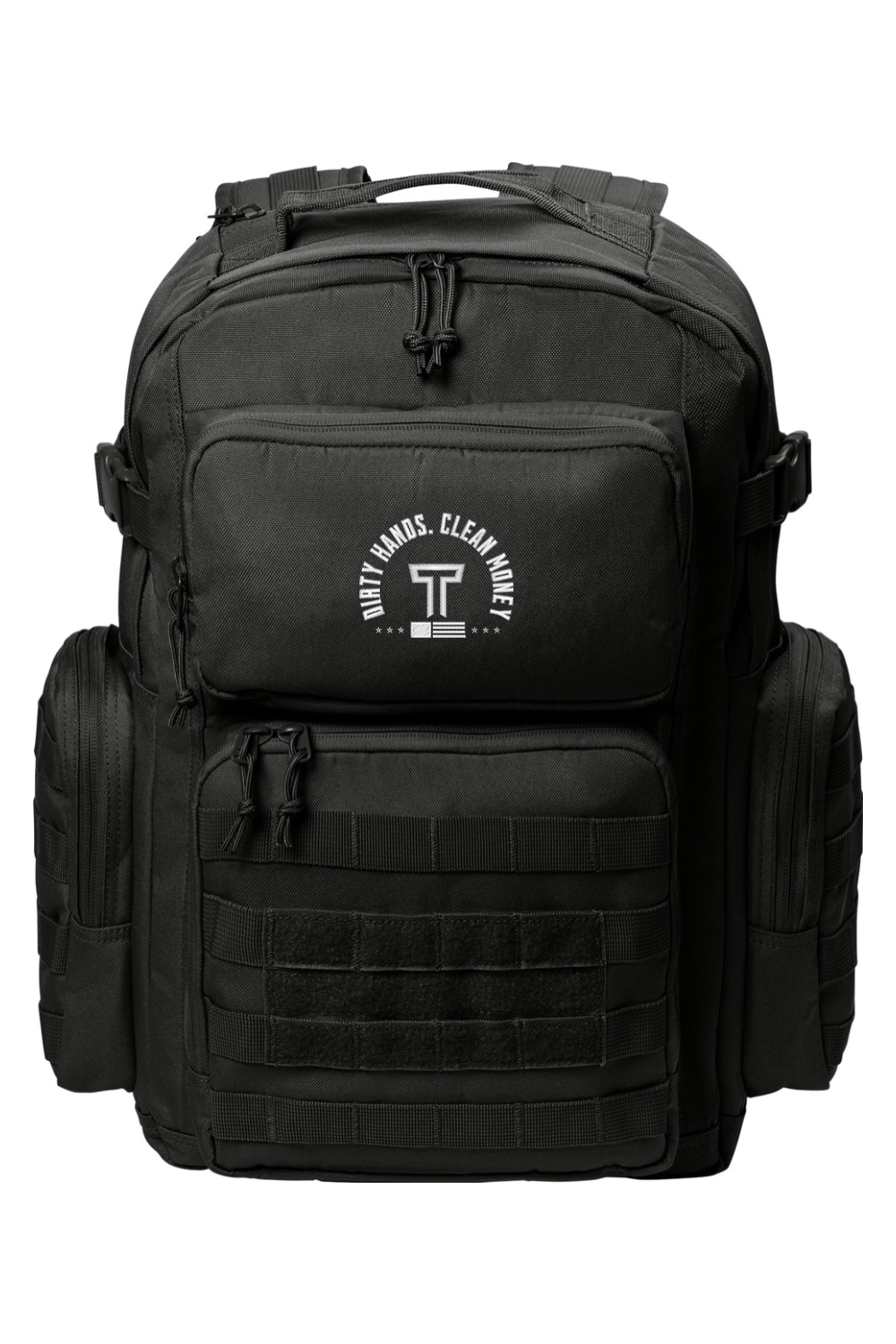 Dirty Hands Clean Money Tactical Backpack