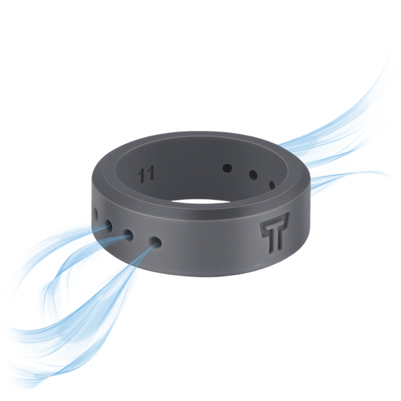 AIR FLOW SYSTEM<br>KEEPS HANDS COOL